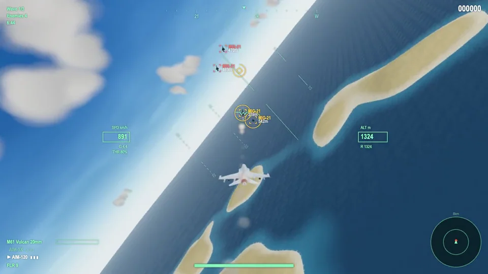 DOGFIGHT — Pantallas reales del juego 1