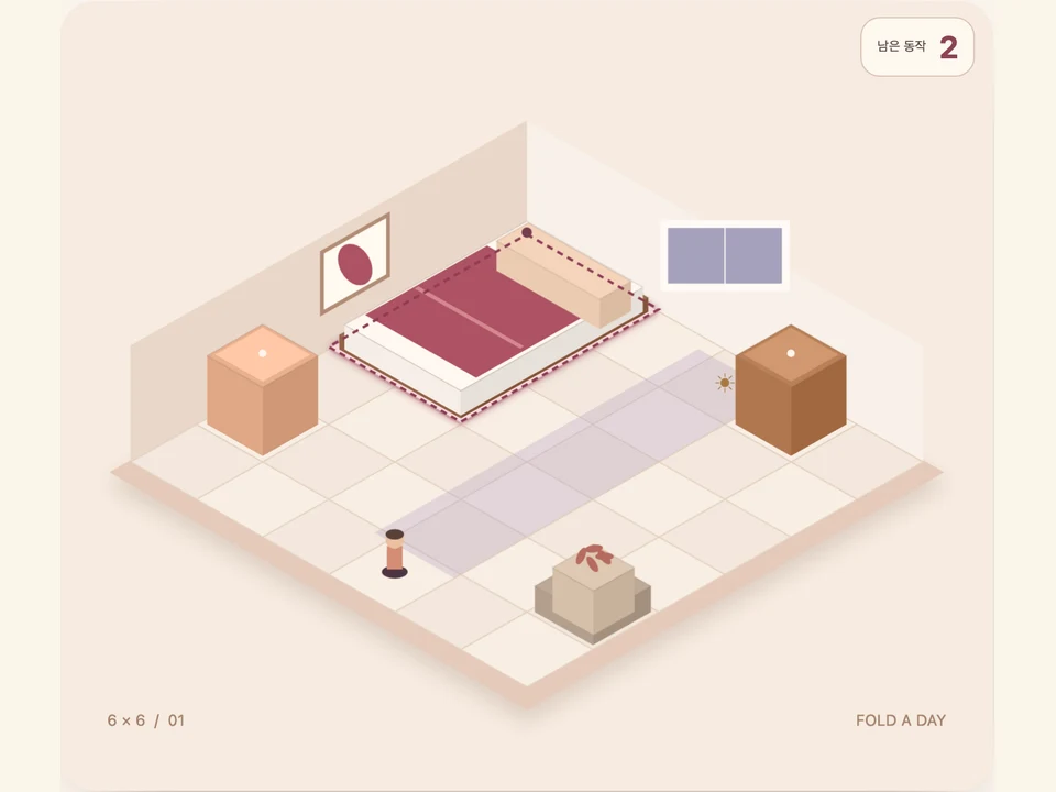 FOLD A DAY — Vídeo y capturas de juego 1
